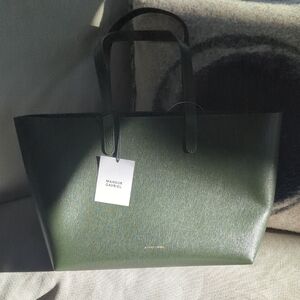 Mansur Gavriel Small Zip Tote - Moss